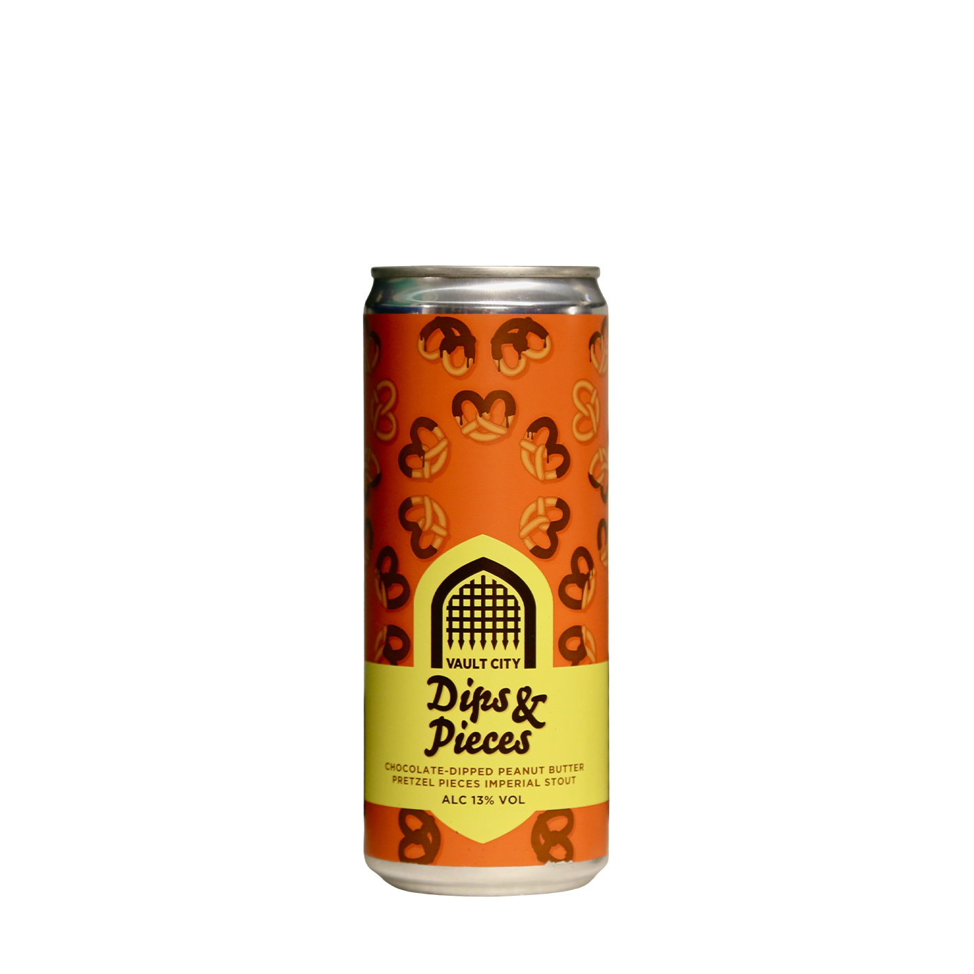 Vault City - Dips & Pieces Chocolate-Dipped Peanut Butter Pretzel Pieces Imperial Stout
