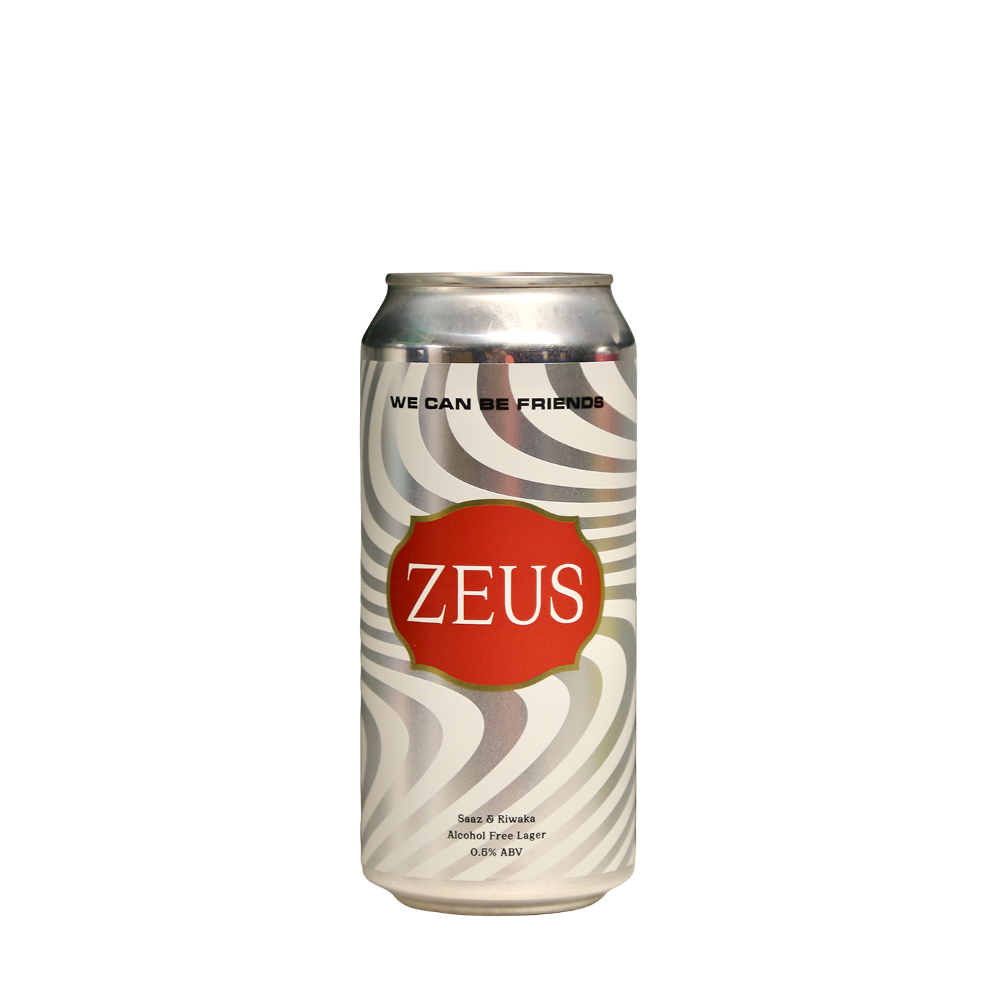 We Can Be Friends - Zeus Lager (Low/No Alcohol)