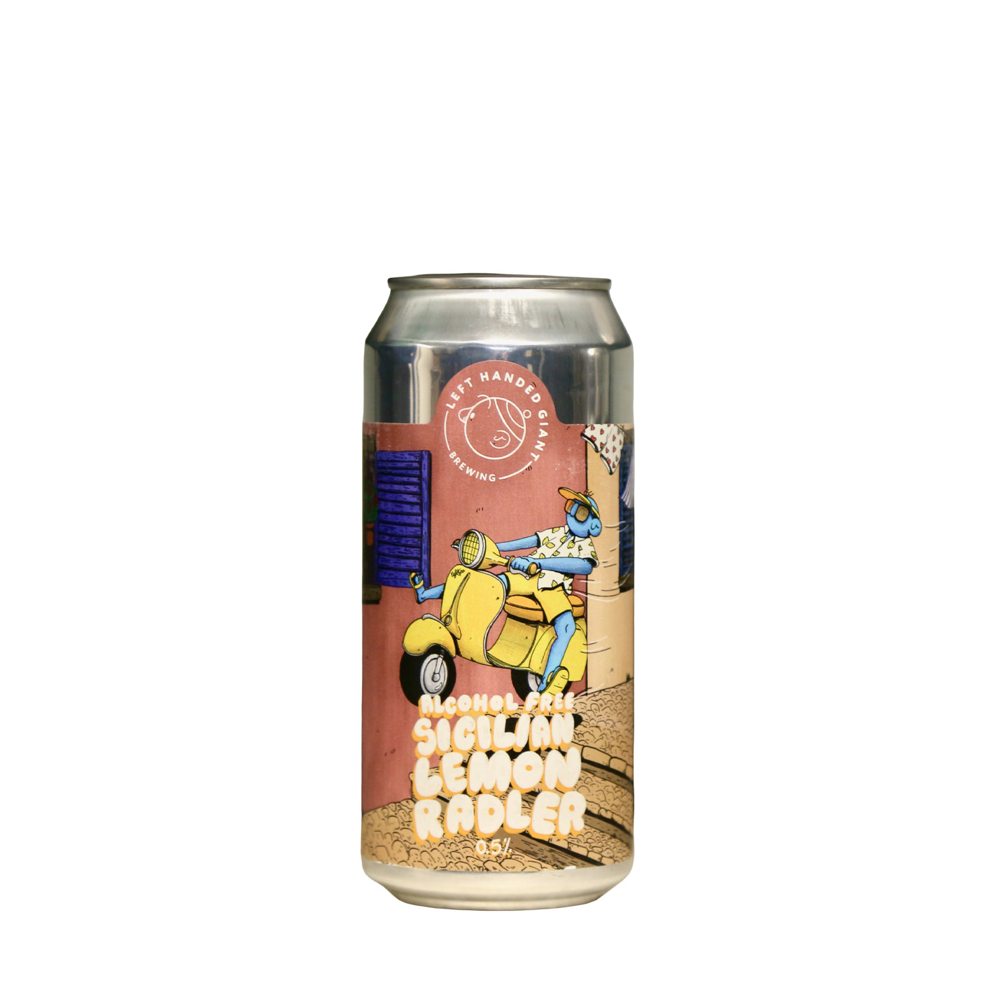 Left Handed Giant - Alcohol-Free Sicilian Lemon Radler (Low/No Alcohol)