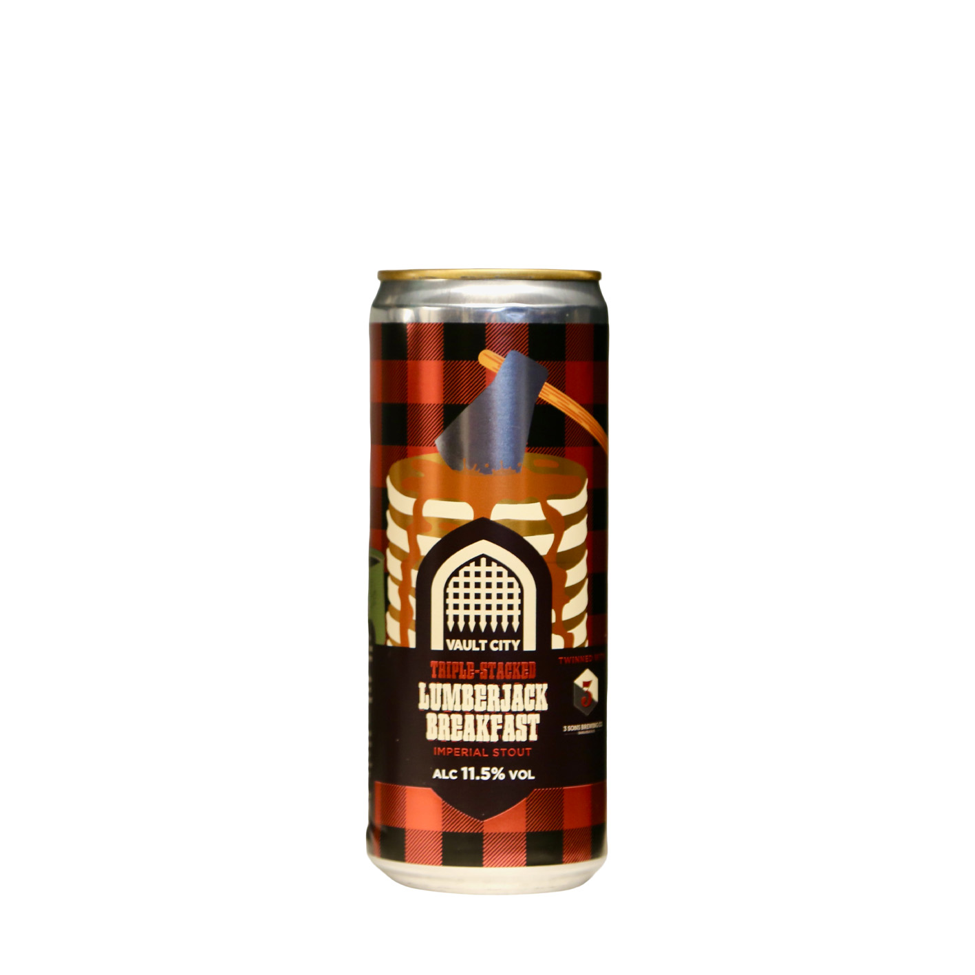 Vault City | 3 Sons - Triple-Stacked Lumberjack Imperial Stout Breakfast