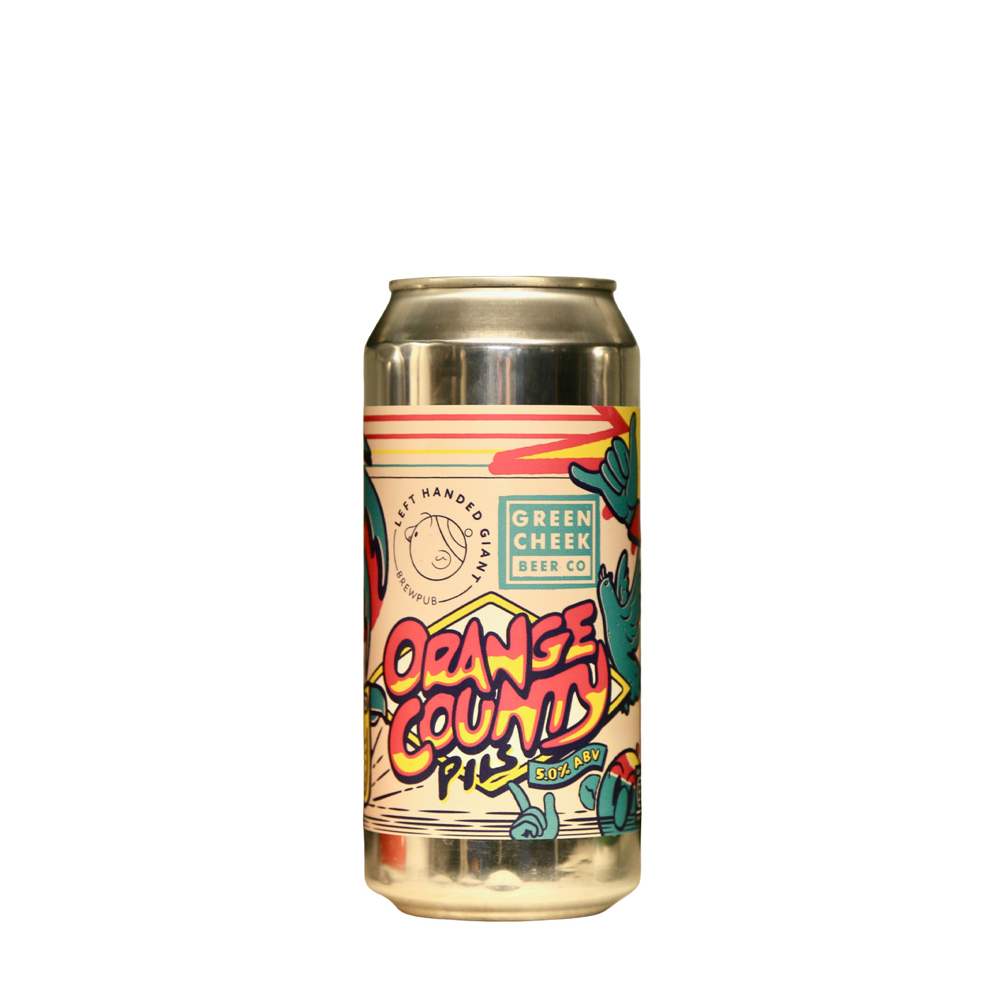 Left Handed Giant | Green Cheek - Orange County Pils
