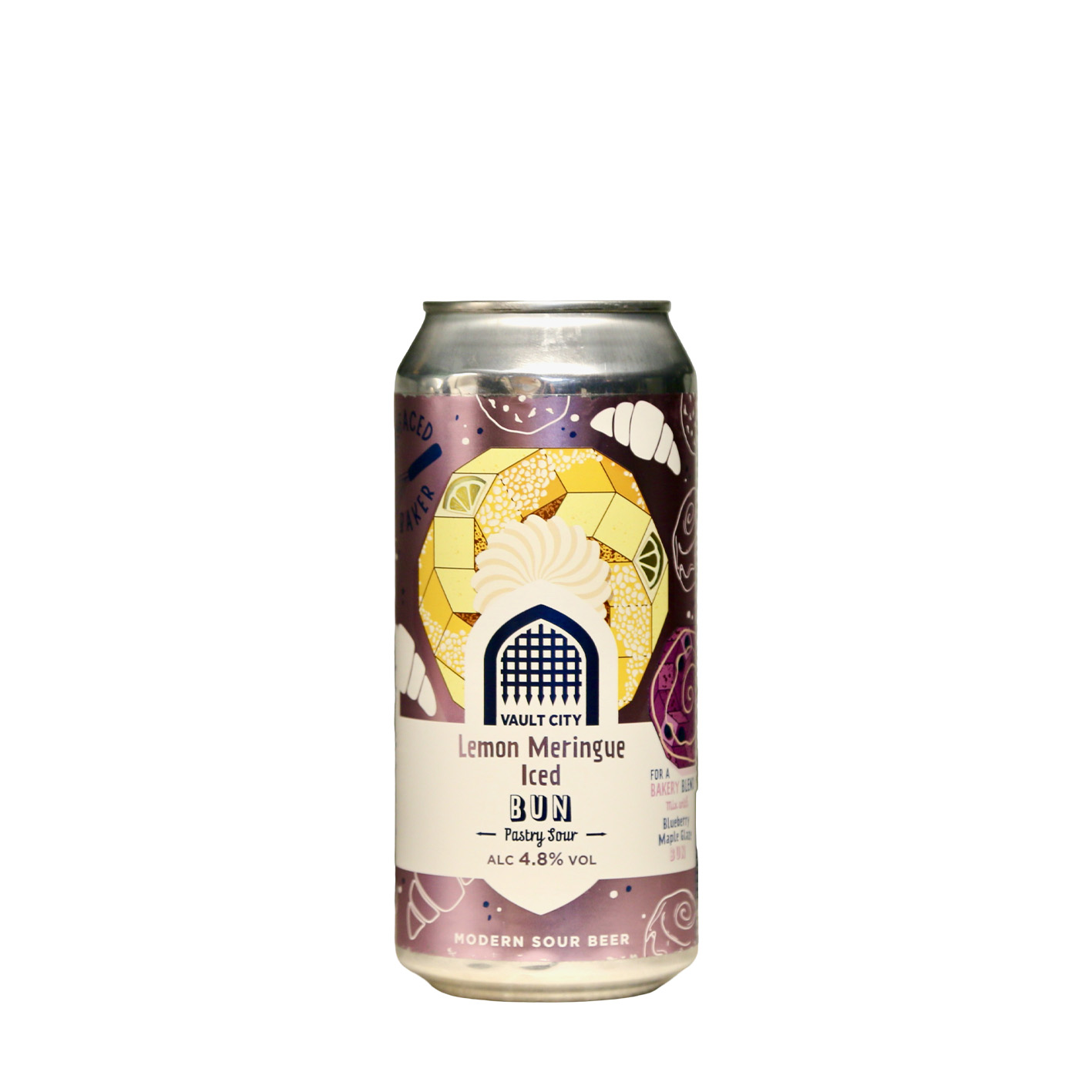 Vault City - Lemon Meringue Iced Bun