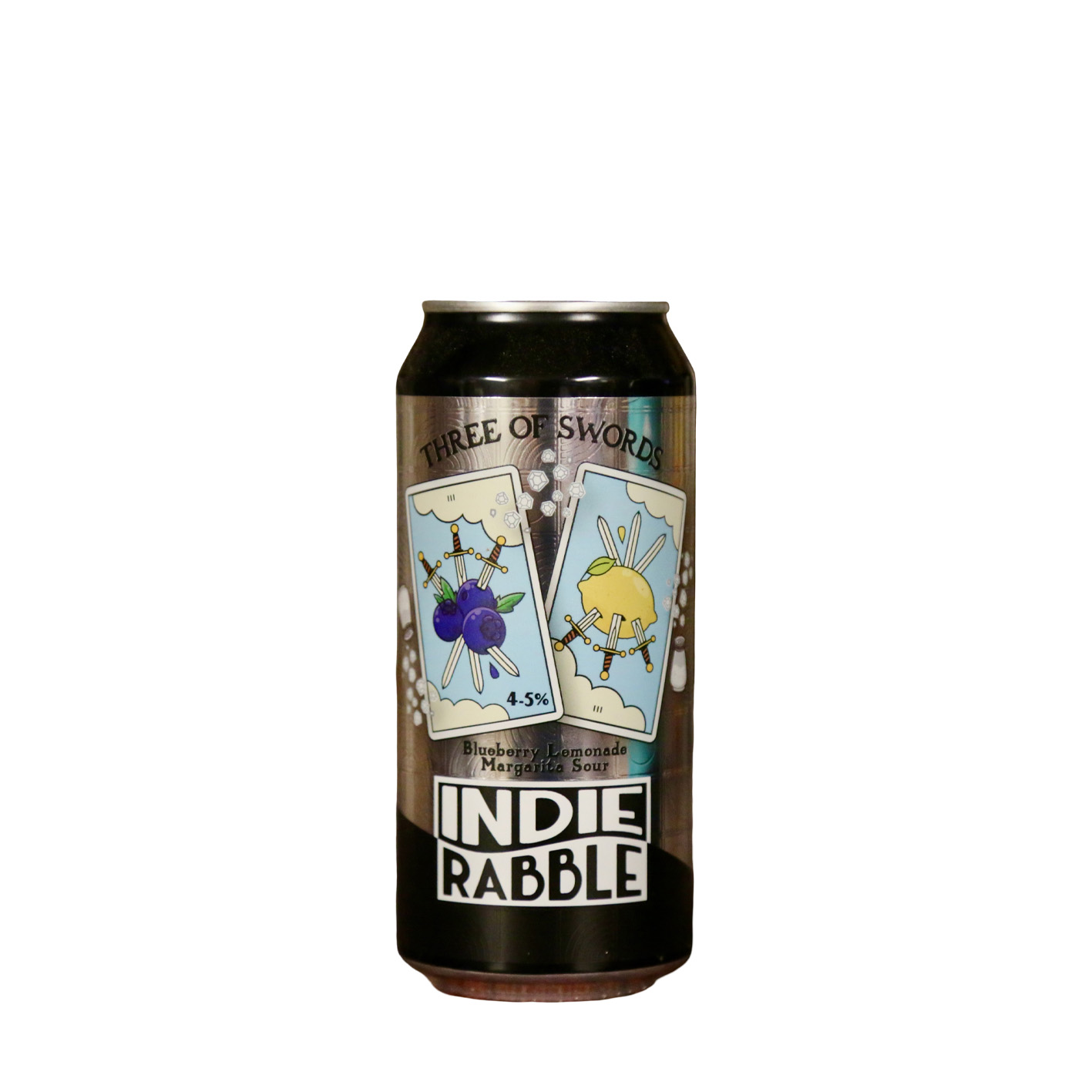 Indie Rabble - Three of Swords: Blueberry Lemonade Sour