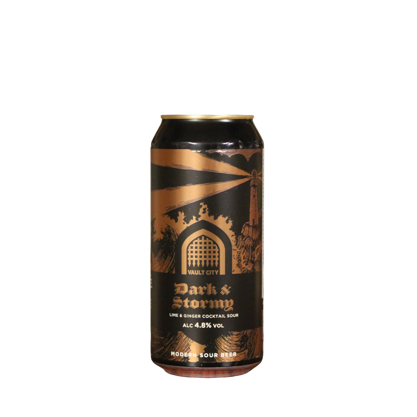 Vault City - Dark & Stormy Lime & Ginger Cocktail Sour