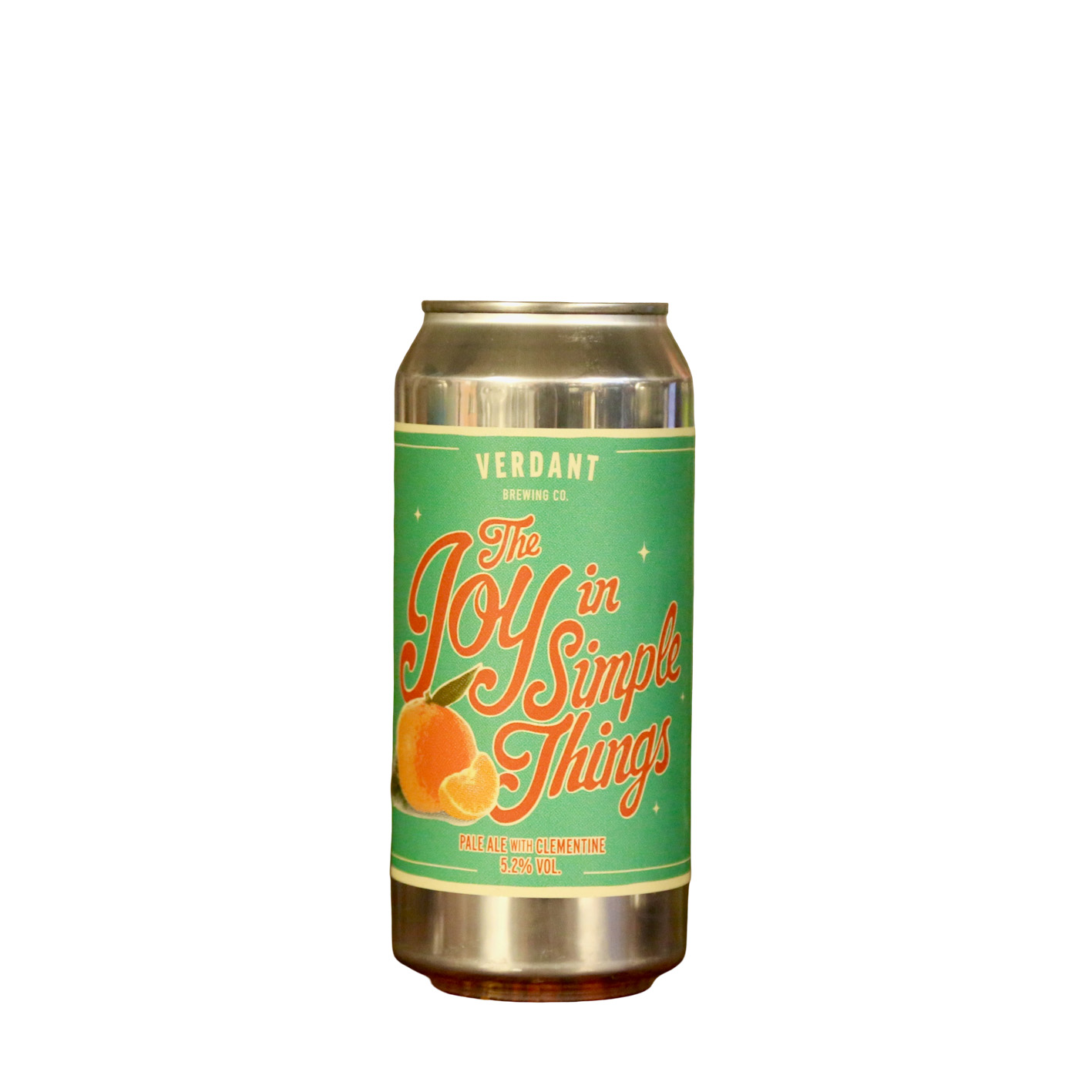 Verdant - The Joy In Simple Things Pale Ale With Clementine